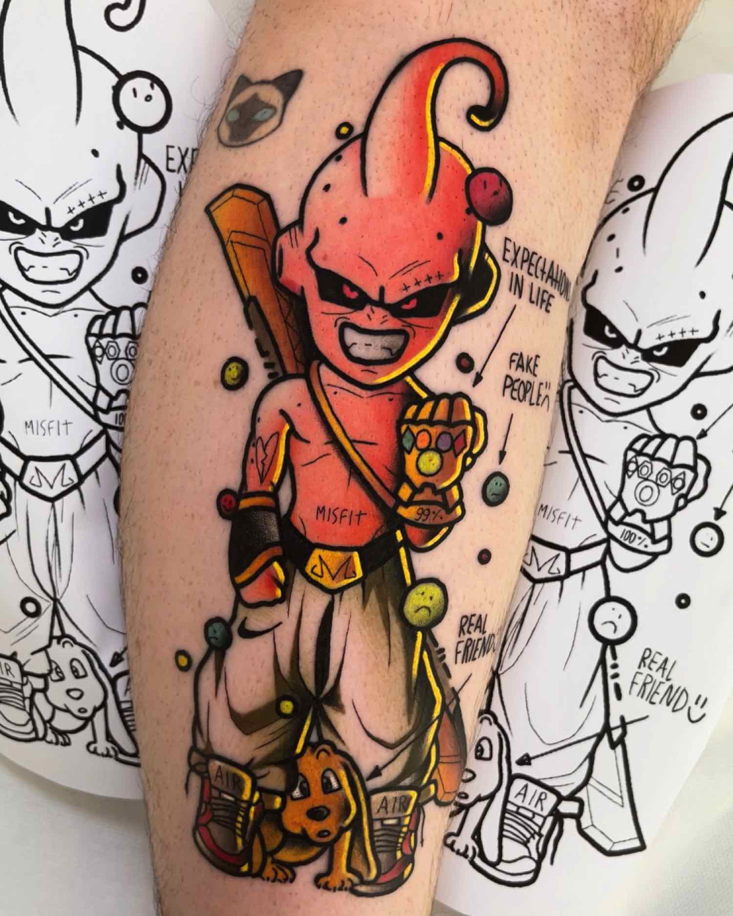 Fusion Cartoon | Josep Cantí Tattoo